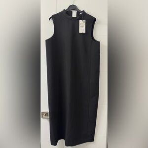 Zara Black Midi Dress